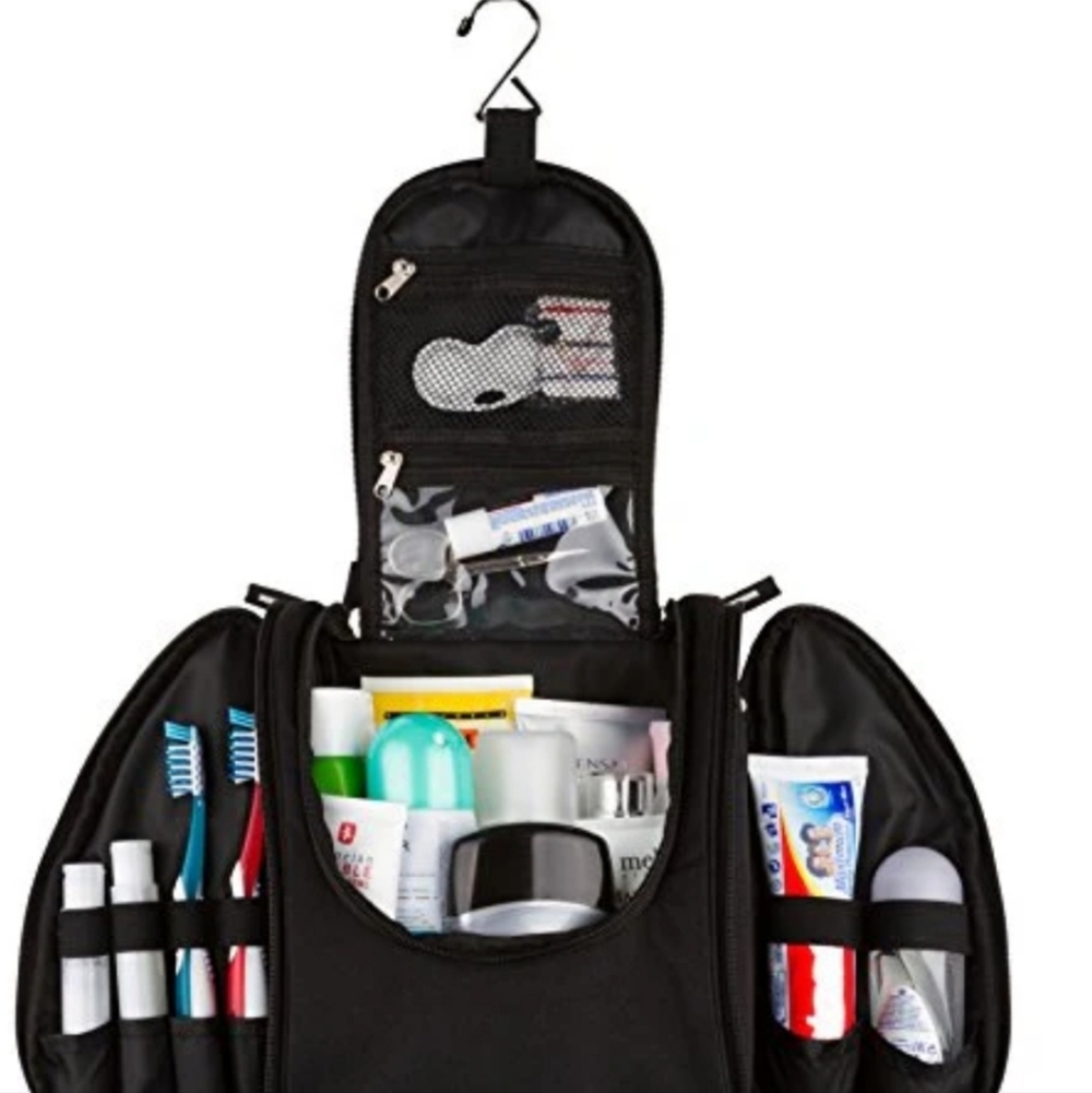 42 TRAVEL Mens Hanging Toiletry Bag - Picture 2 of 13